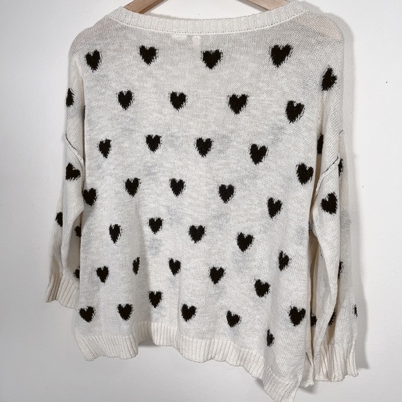 ANTHROPOLOGIE | MOTH HEART INTARSIA ALPACA BLEND SWEATER CARDIGAN - Picture 11 of 14